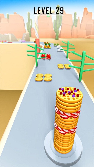 煎饼快跑小游戏(pancake run)