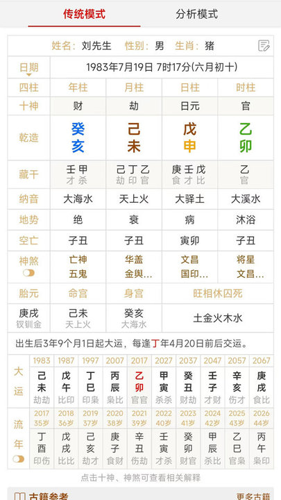 热卜奇门遁甲排盘软件