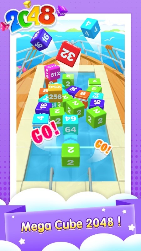 超级魔方2048游戏(mega cube 2048)