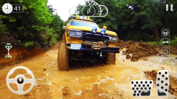 越野驾驶吉普车4x4赛车越野模拟器游戏