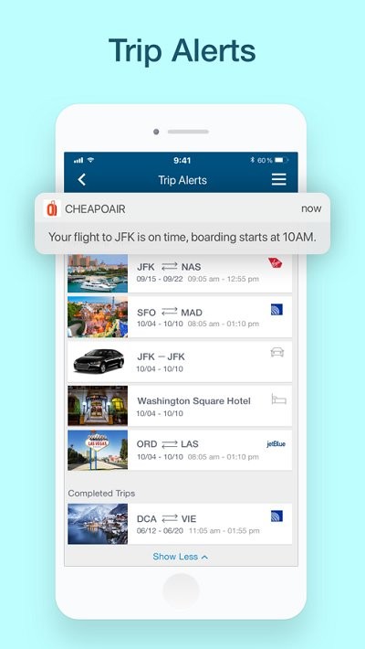 cheapoair特价机票网app