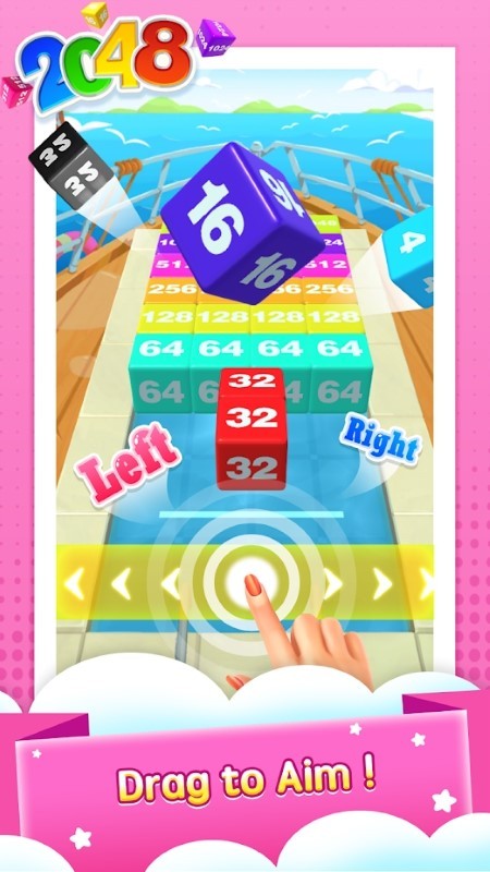 超级魔方2048游戏(mega cube 2048)