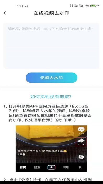 视频去水印系统app