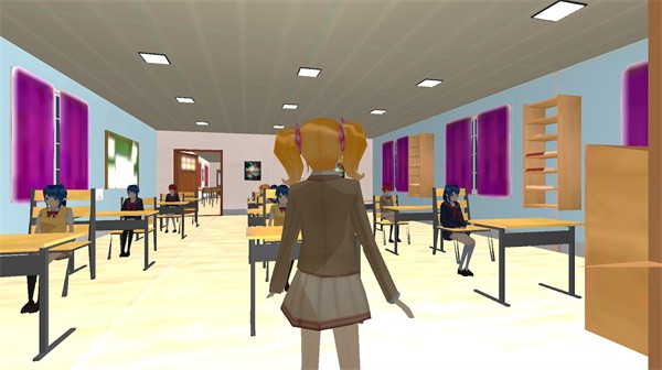 高中女生学校模拟器游戏下载