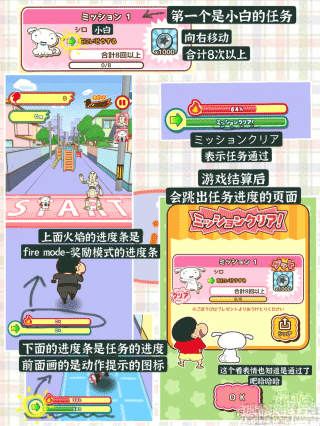 蜡笔小新跑酷任务道具中文翻译指南