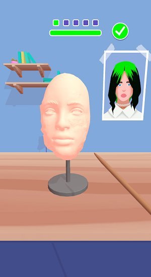 面部雕刻家3d游戏