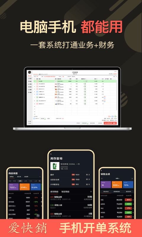 爱快销进销存系统软件