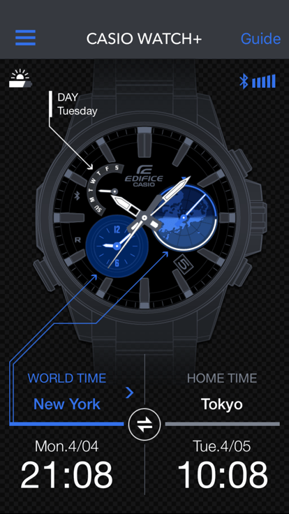 casio watch+应用软件