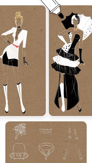 服装设计虚拟穿搭app