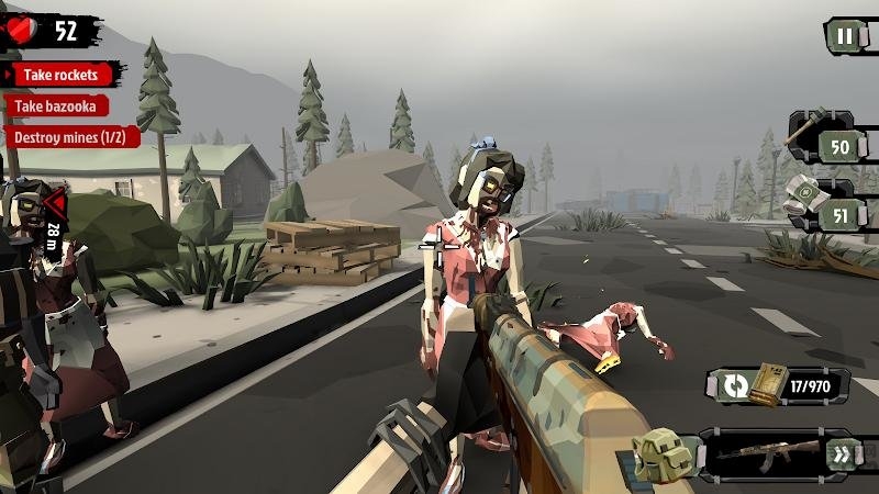 行尸2破解版内置作弊菜单(The Walking Zombie 2)