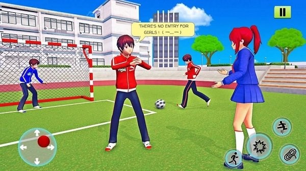动漫高中女生模拟器3d游戏