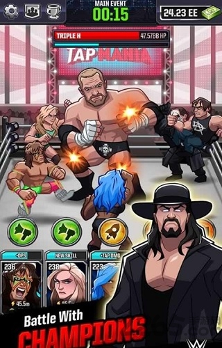 wwe狂热摔跤手机游戏