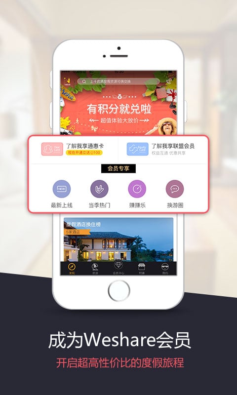 weshare我享度假