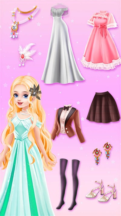 艾尔莎公主舞会装扮故事官方版