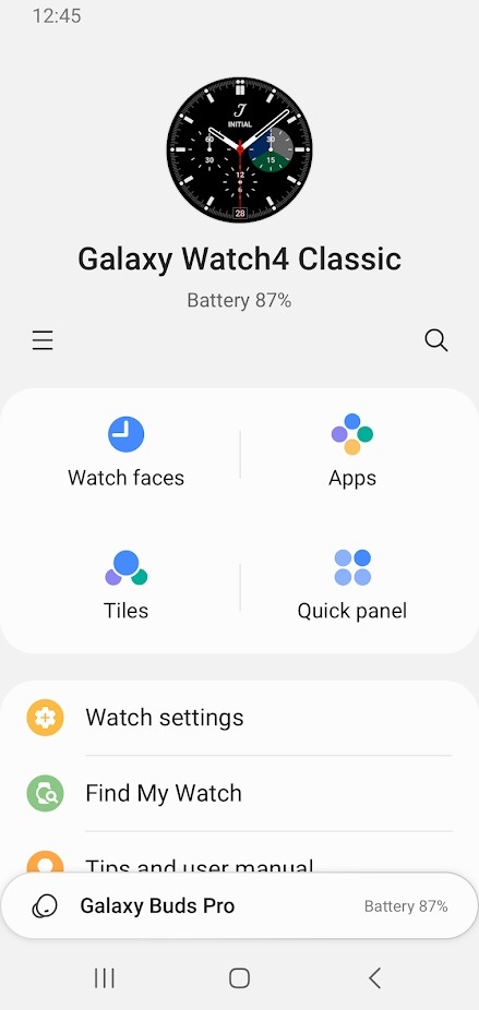 galaxy watch4 manager app