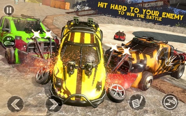 金属狂怒汽车狂手机版(metal rage car madness)