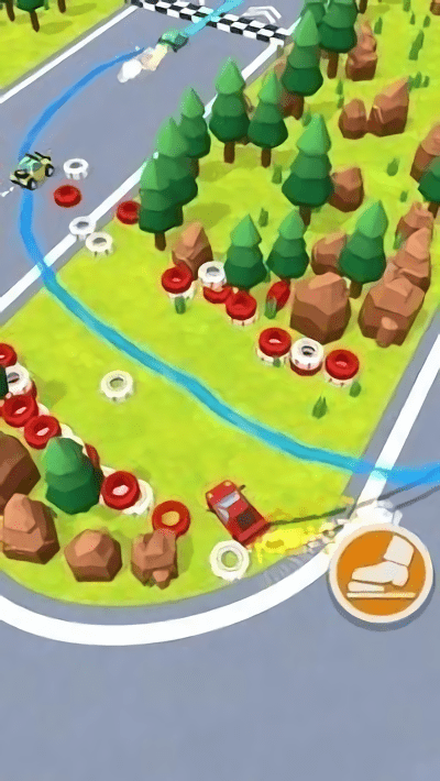 画线漂移小游戏