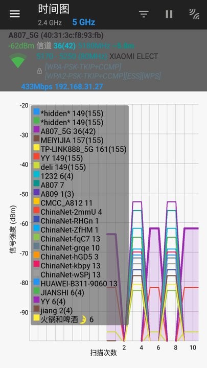 万能wifi管家测试大师手机版