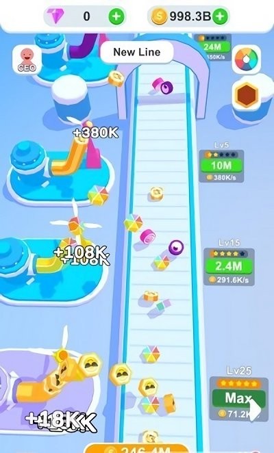 放置糖果工厂游戏(idle candy factory)