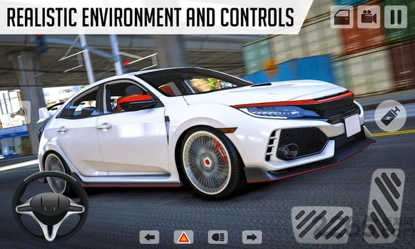 本田思域模拟驾驶游戏(Drifting and Driving Simulator Honda)