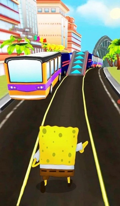 海绵地铁跑酷游戏(Sponge Subway)