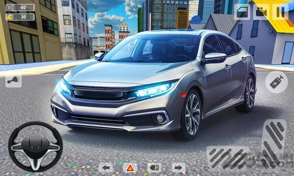 本田思域模拟驾驶游戏(Drifting and Driving Simulator Honda)