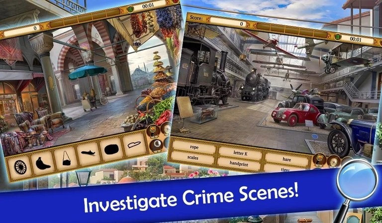 隐藏物品揭秘犯罪mod手机版(mystery society)