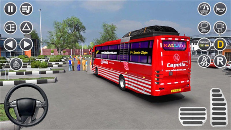 客运城市教练巴士游戏(bus simulator)