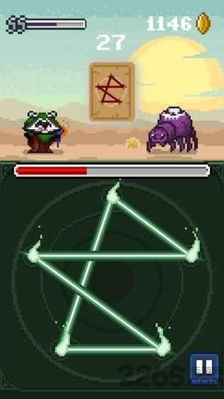 滑动魔法师手游