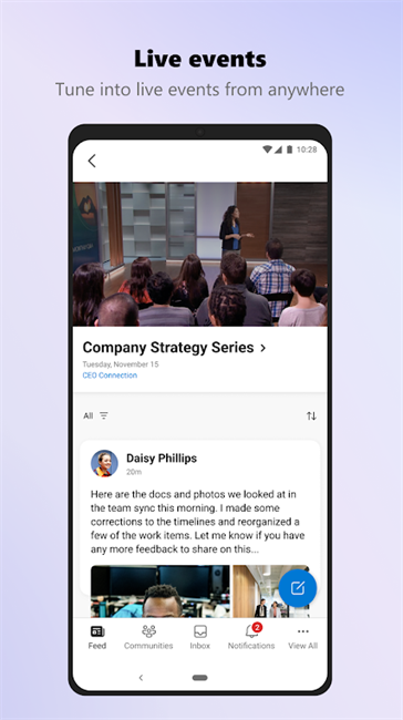 Microsoft Viva Engage app