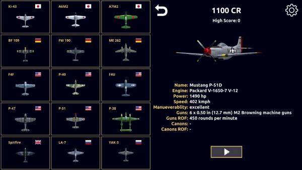 二战之夜战游戏(night fighter ww2 dogfight)