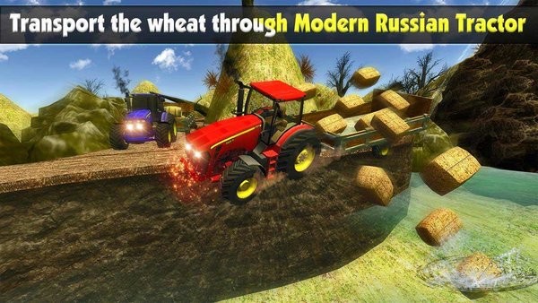 农村拖拉机耕作游戏(rural tractor farming)