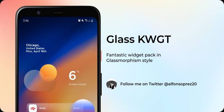glass kwgt最新版