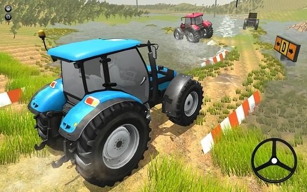 拖拉机模拟竞技游戏(tractor racing)
