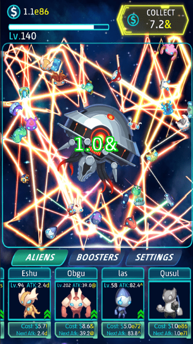 空闲外星人idle alien手游
