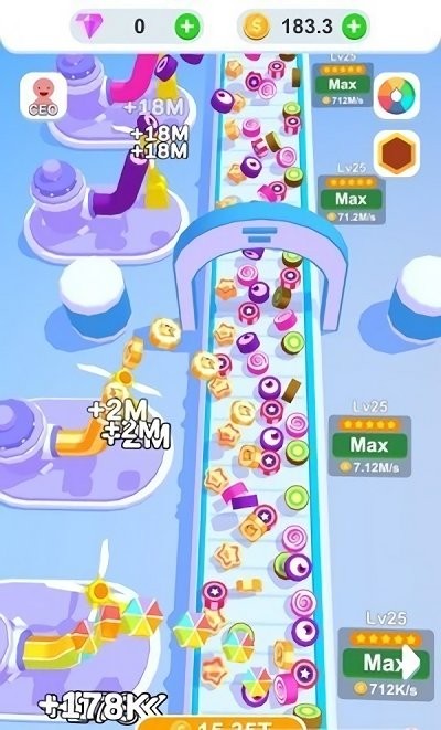 放置糖果工厂游戏(idle candy factory)