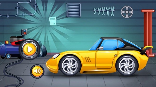 宝宝迷你汽车工厂游戏