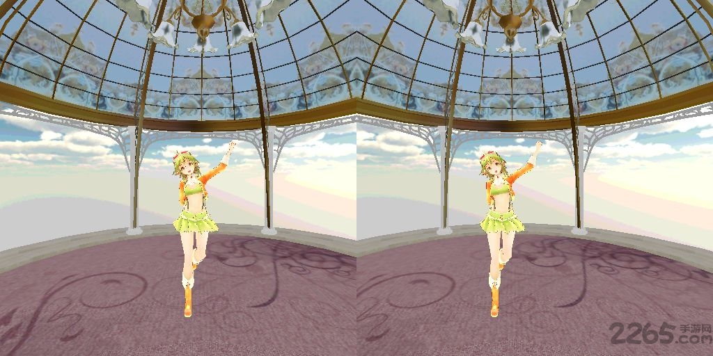 制服萌妹子vr手机游戏