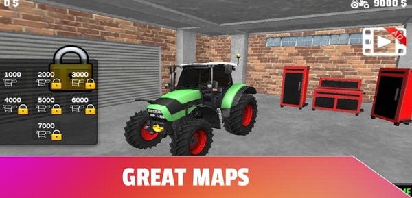 拖拉机农场游戏(tractor simulator 3d)
