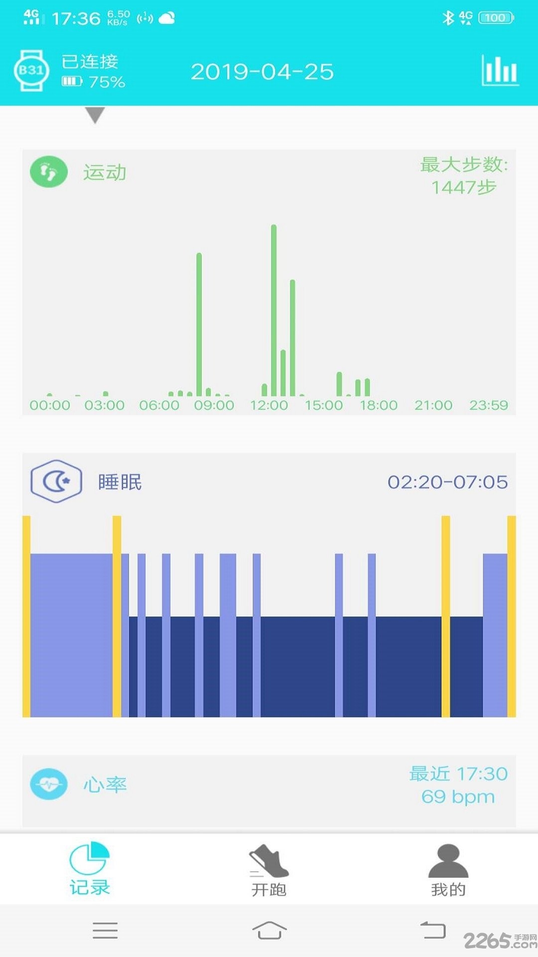 天天检手环