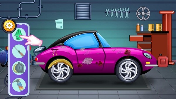 宝宝迷你汽车工厂游戏