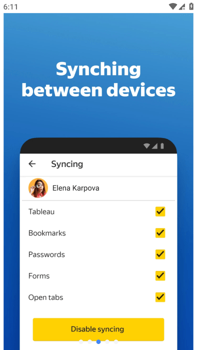 yandex browser 手机版