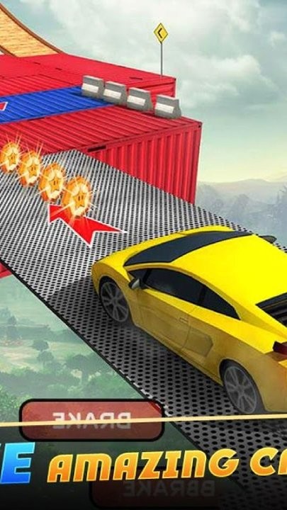 汽车特技驾驶终极斜坡手机游戏