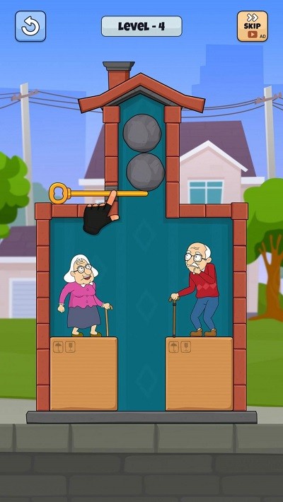 救救老奶奶小游戏(rescue granny)