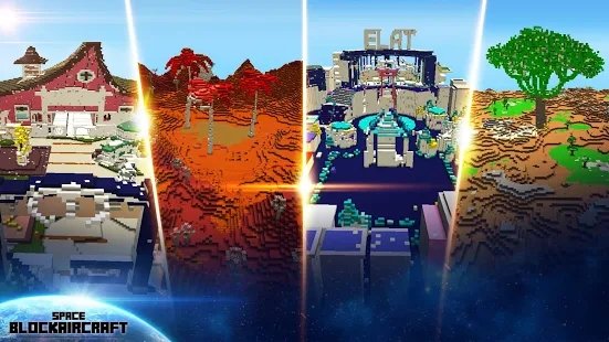 像素太空飞机blockaircraft space
