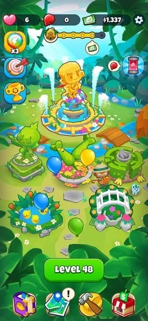 bloons pop小猴射气球