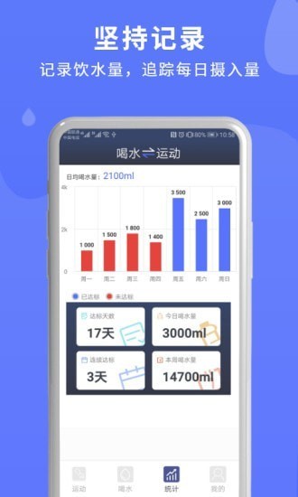 喝水运动提醒客户端