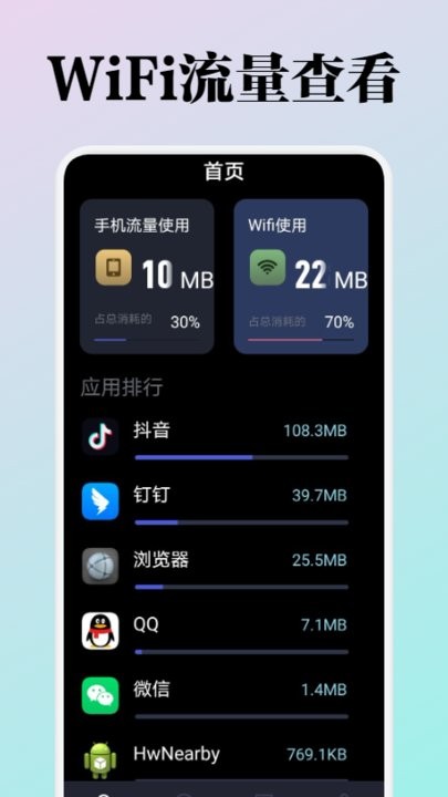 wifi流量监测app