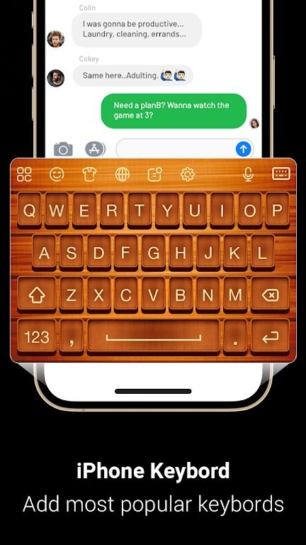 仿ios键盘输入法(keyboard for iphone)