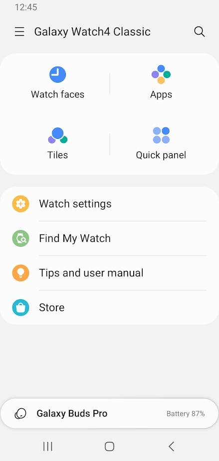 galaxy watch4 manager app